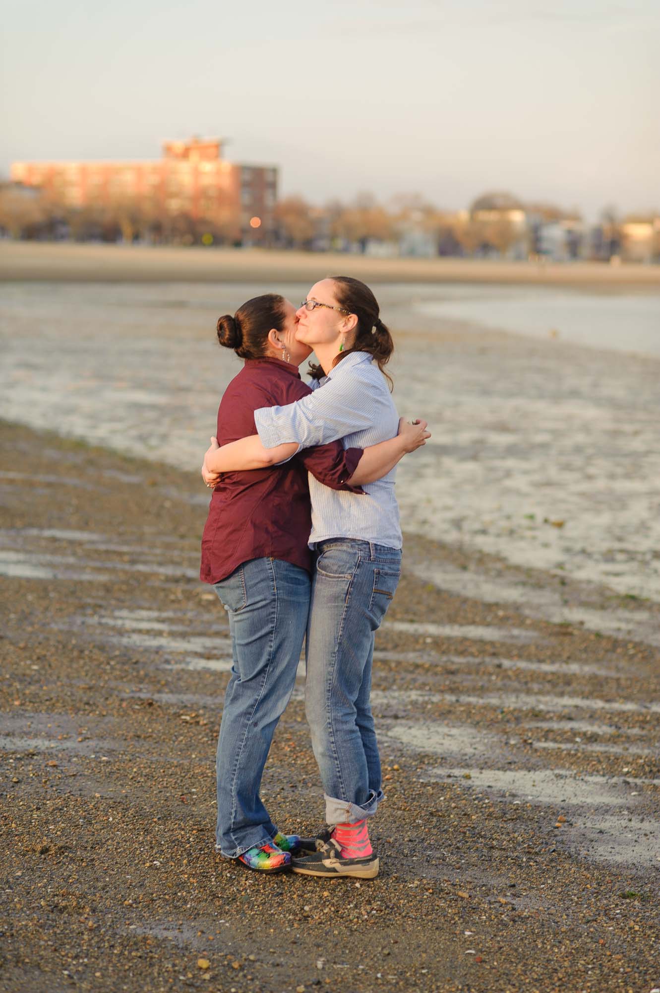 LGBTQ Engagement Session Carson Beach South Boston