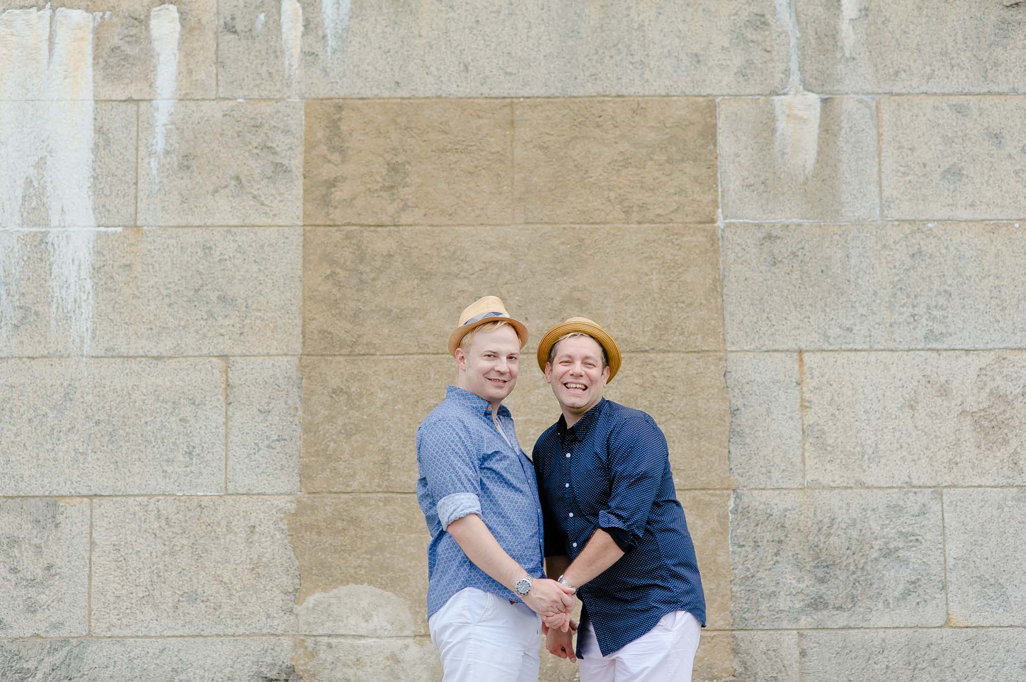 LGBTQ Engagment Session Castle Island Boston