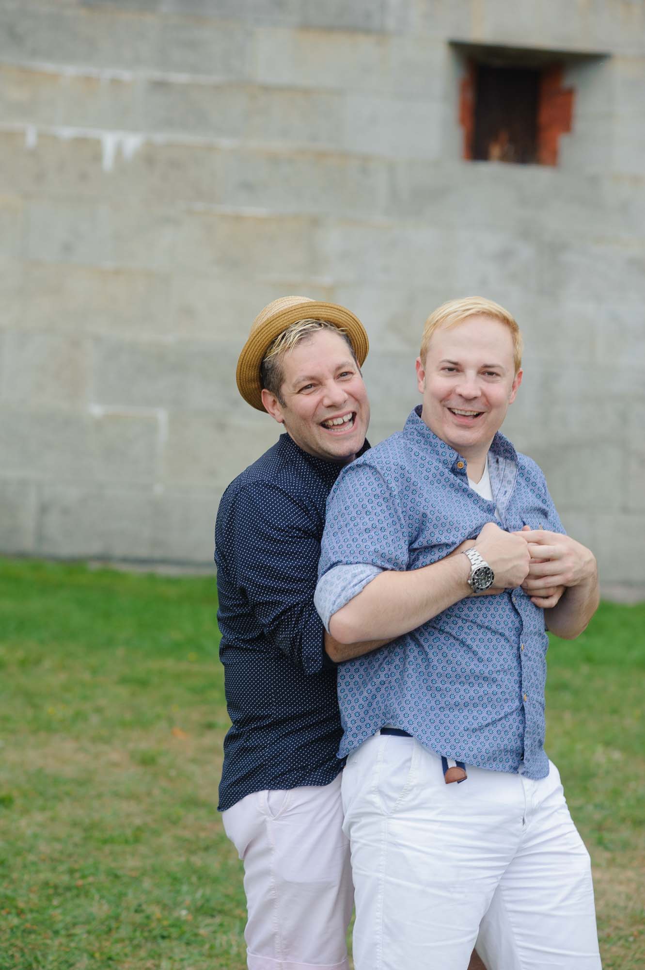 LGBTQ Engagment Session Castle Island Boston
