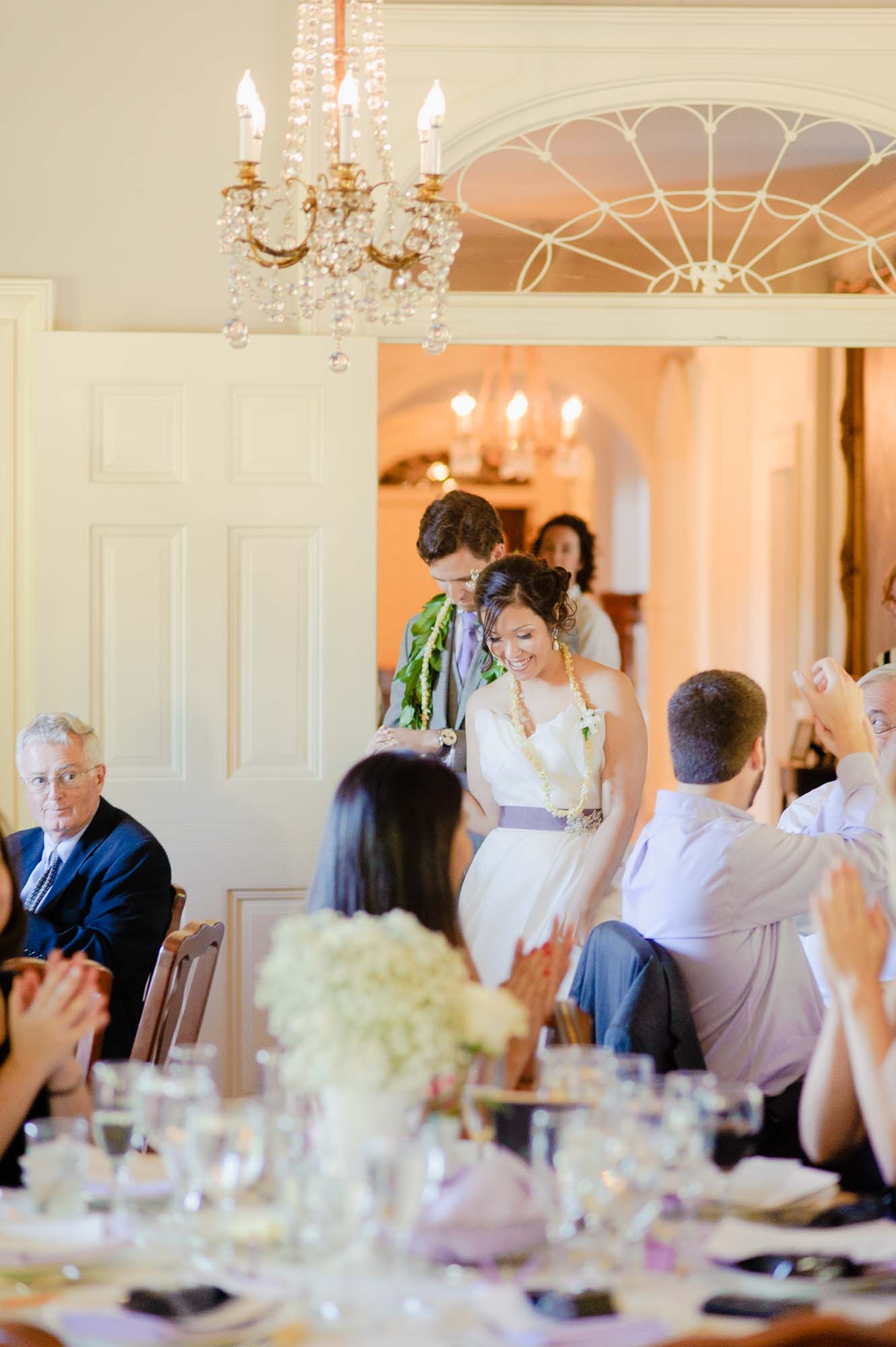 Lyman Estate Wedding Reception Entrance