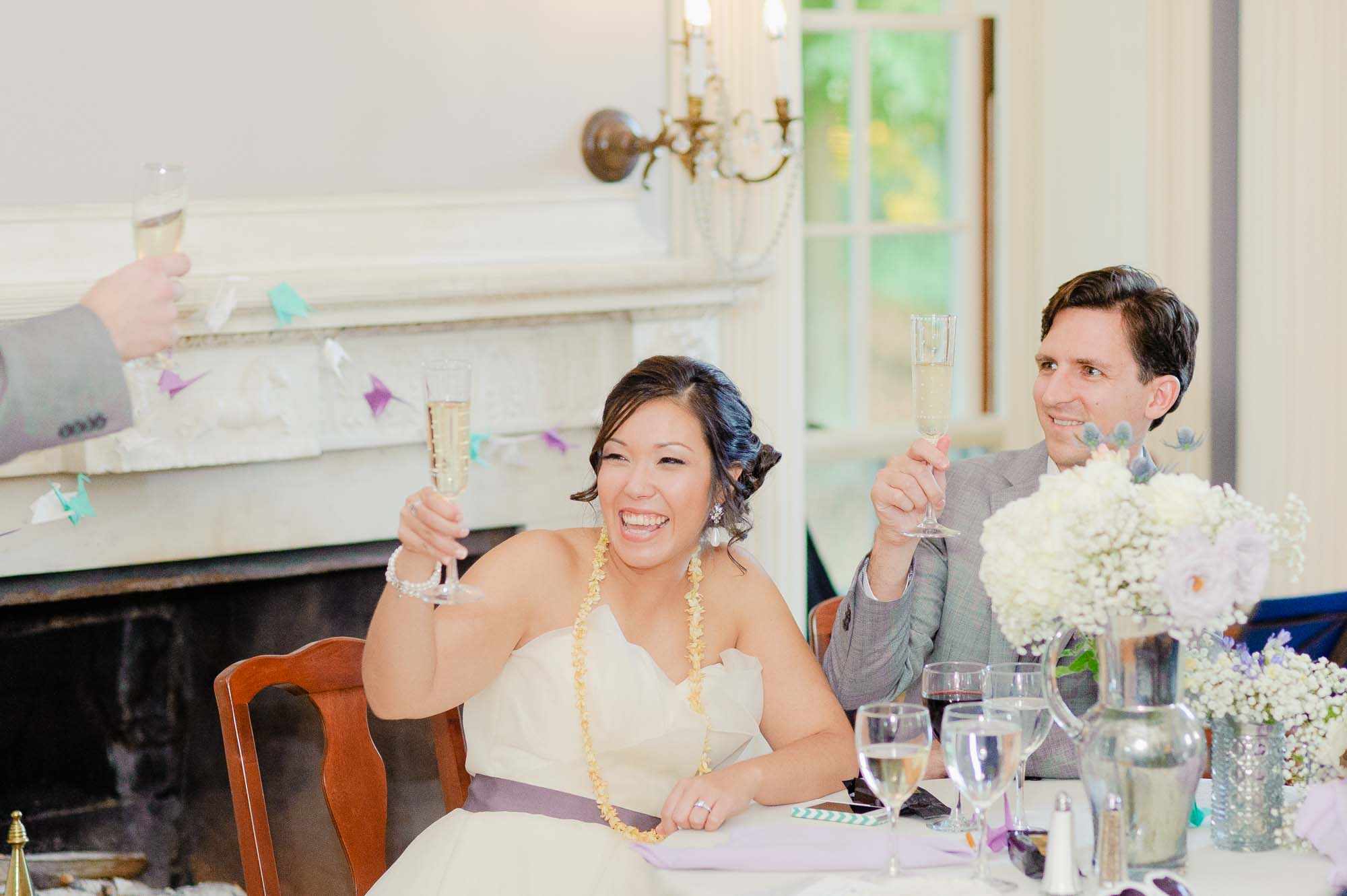 Lyman Estate Wedding Toast