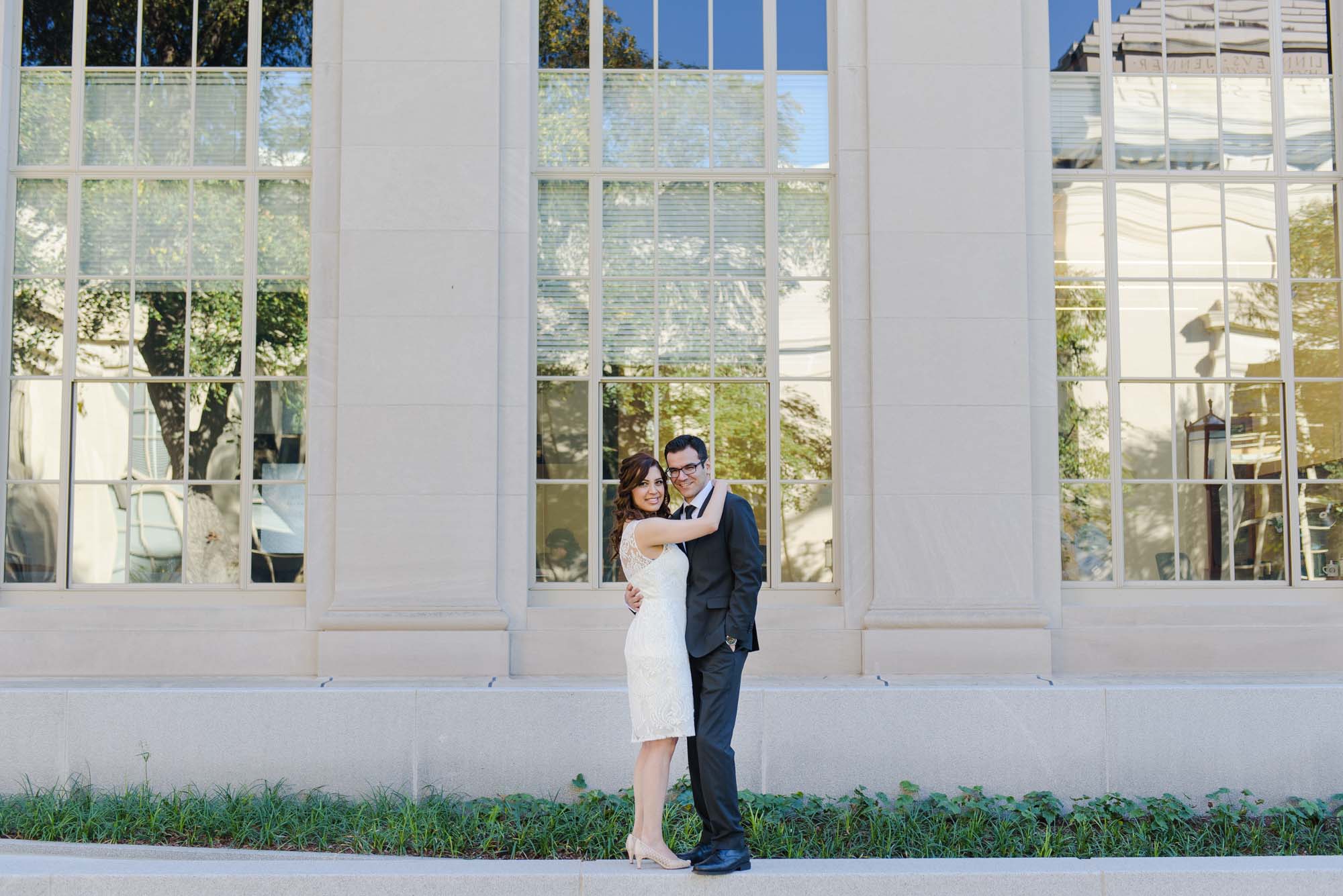 MIT Cambridge Wedding on campus