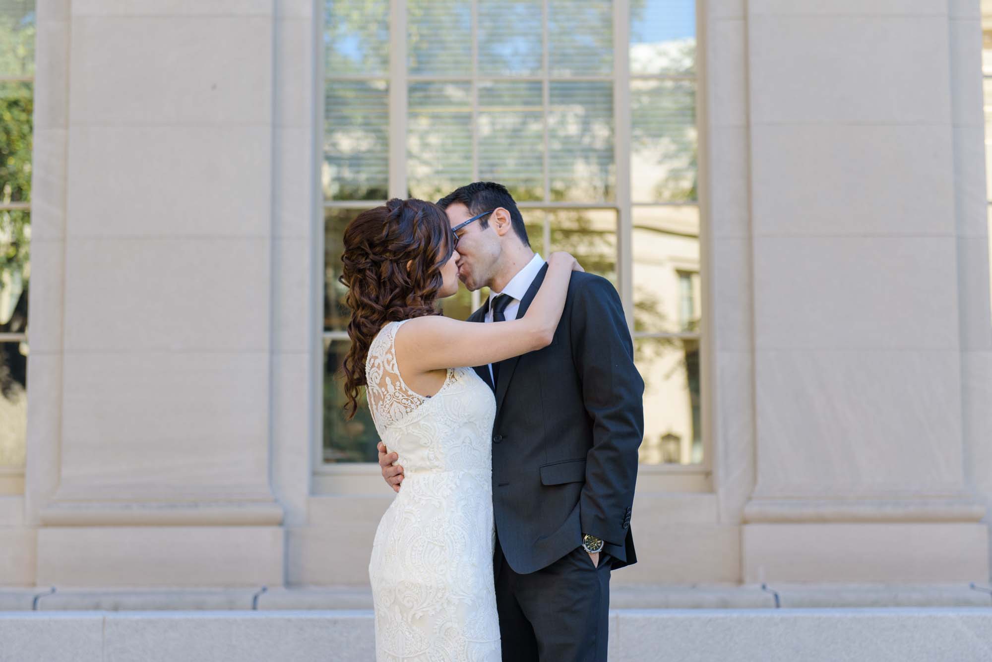 MIT Cambridge Wedding on campus