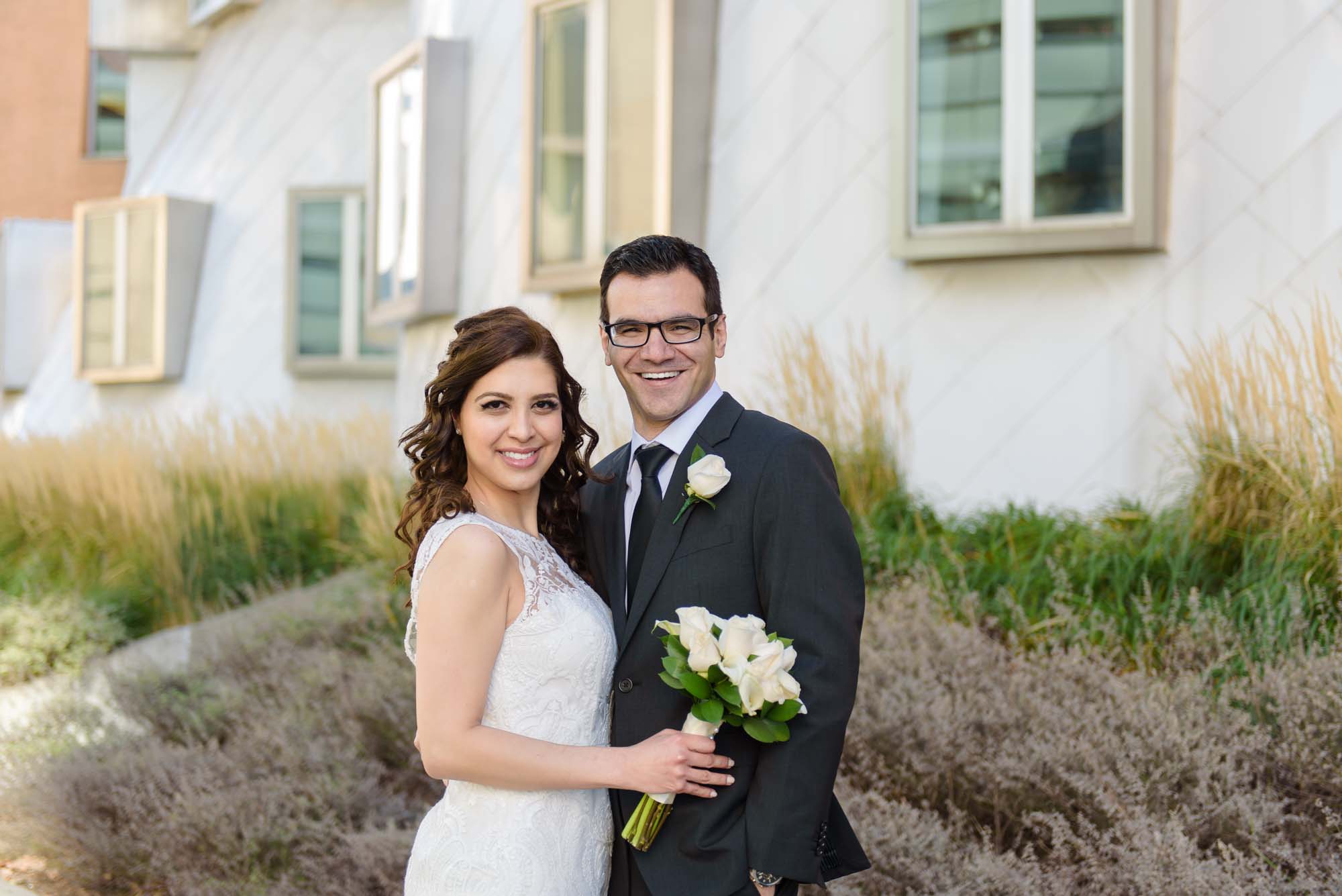 MIT Ray And Maria Stata Center Elopement Wedding Cambridge