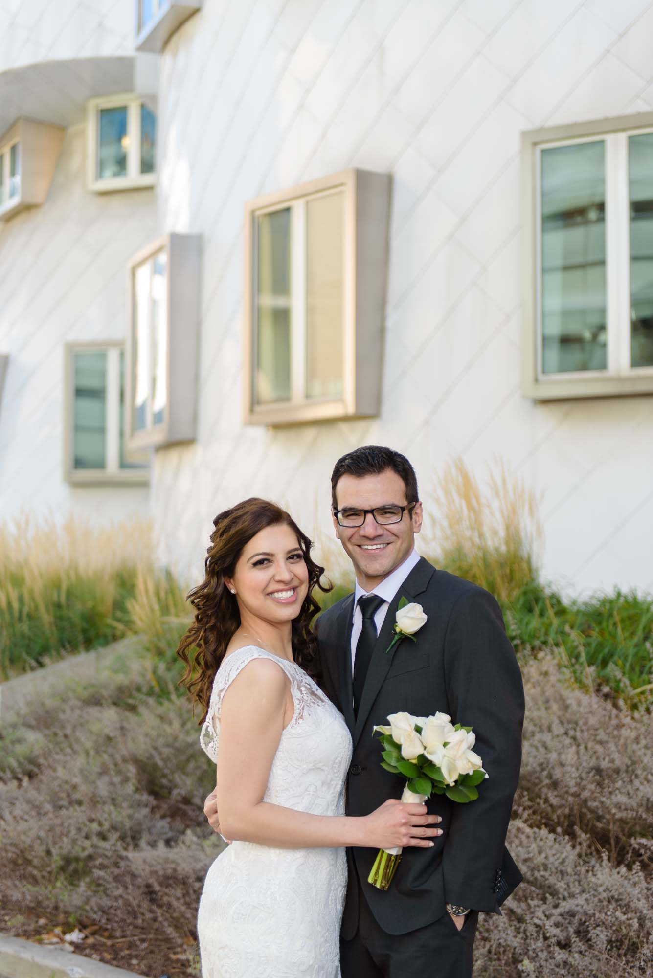 MIT Ray And Maria Stata Center Elopement Wedding Cambridge