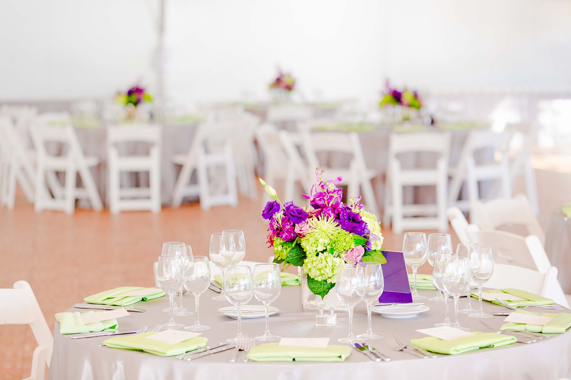 Museum Of Science Boston Wedding Reception Tent Tables