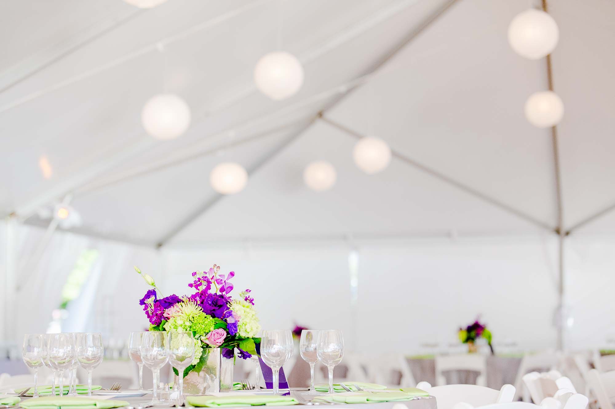 Museum Of Science Boston Wedding Reception Tent Tables