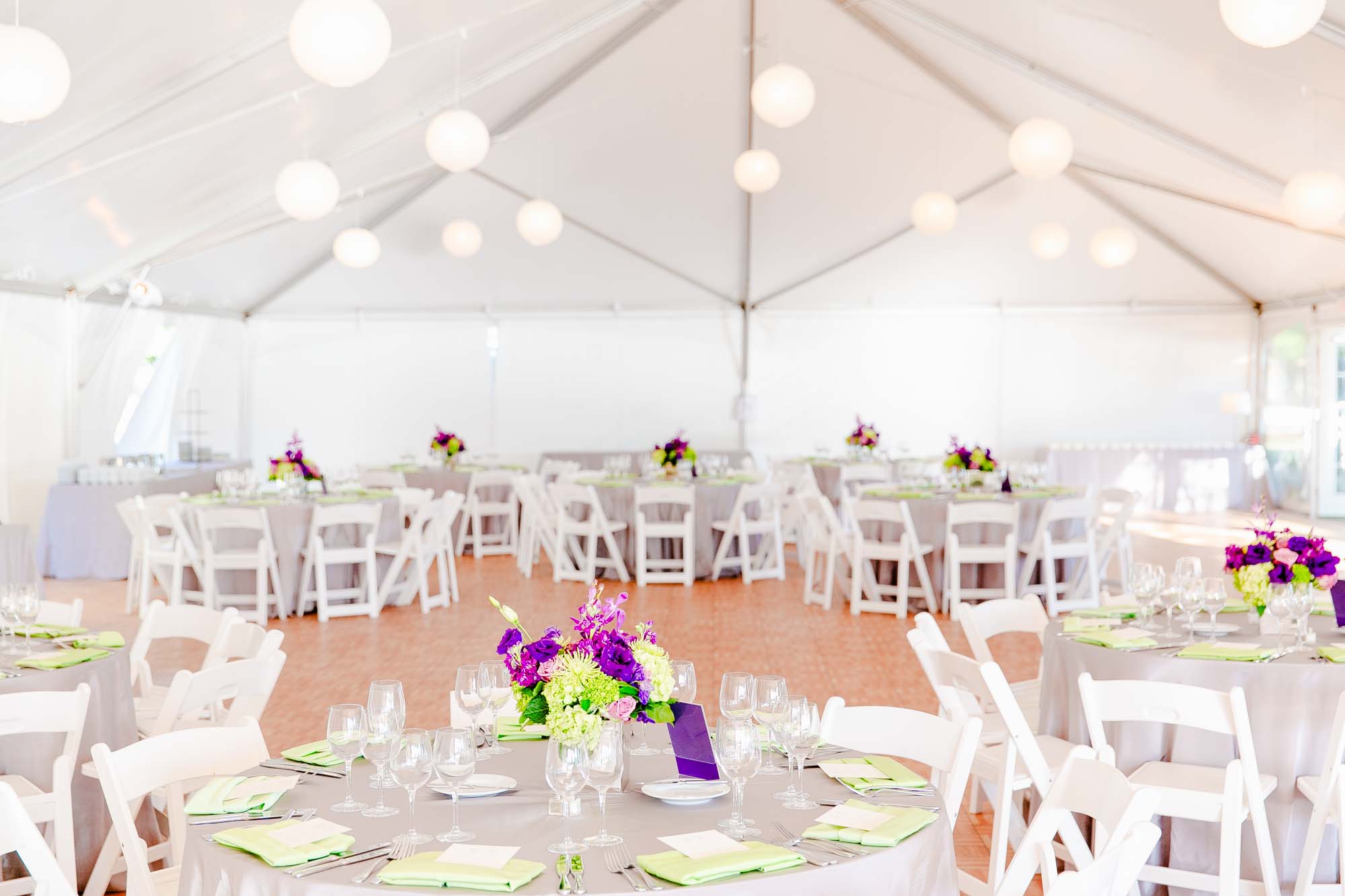Museum Of Science Boston Wedding Reception Tent Tables