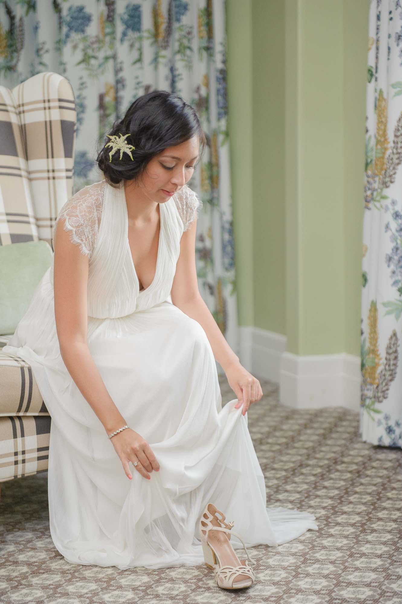 Omni Mount Washington Resort Wedding Bride Bride Getting Ready