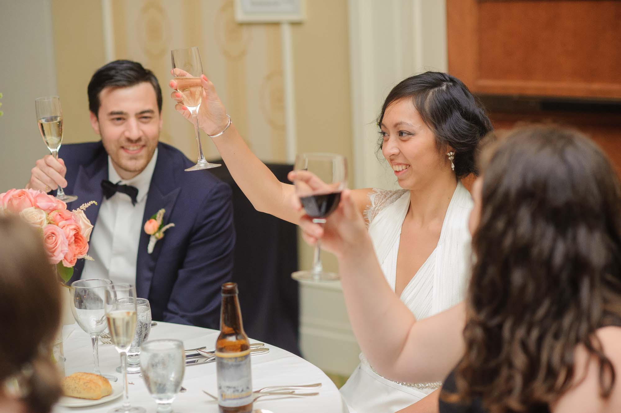 Omni Mount Washington Resort Wedding Reception Toast