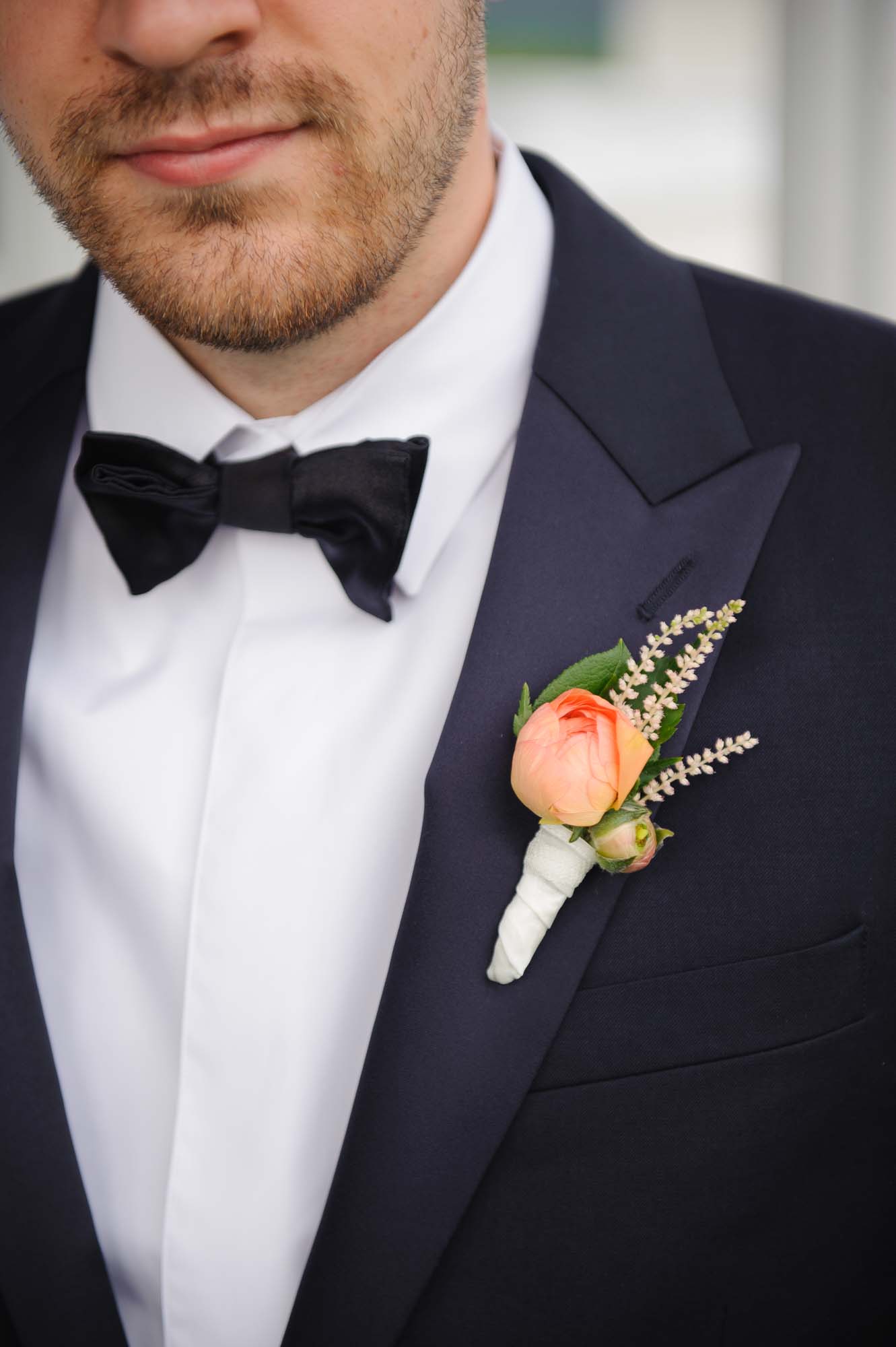 Omni Mount Washington Resort Wedding Boutonniere