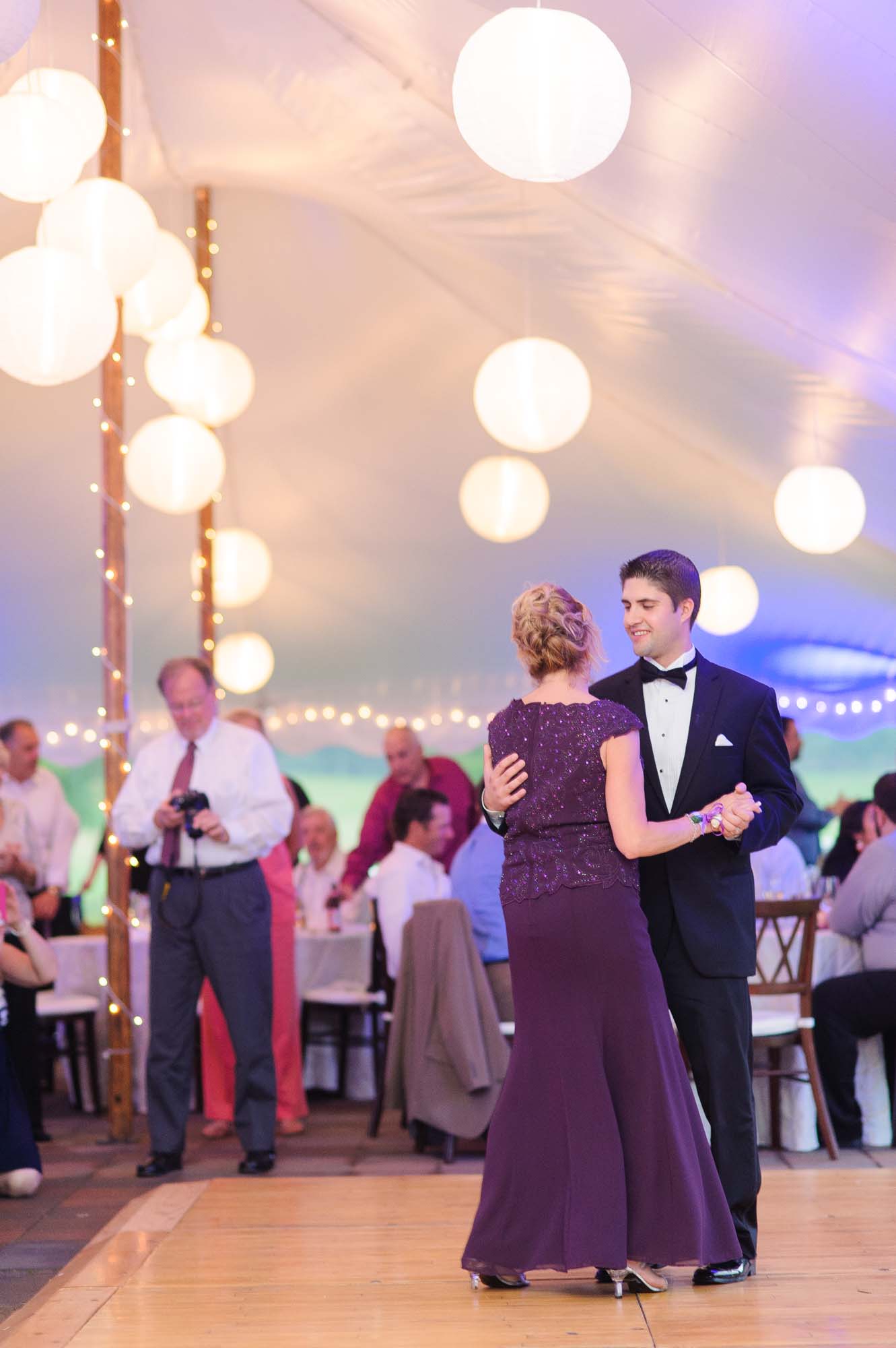 Pierce House Wedding Mother Son Dance