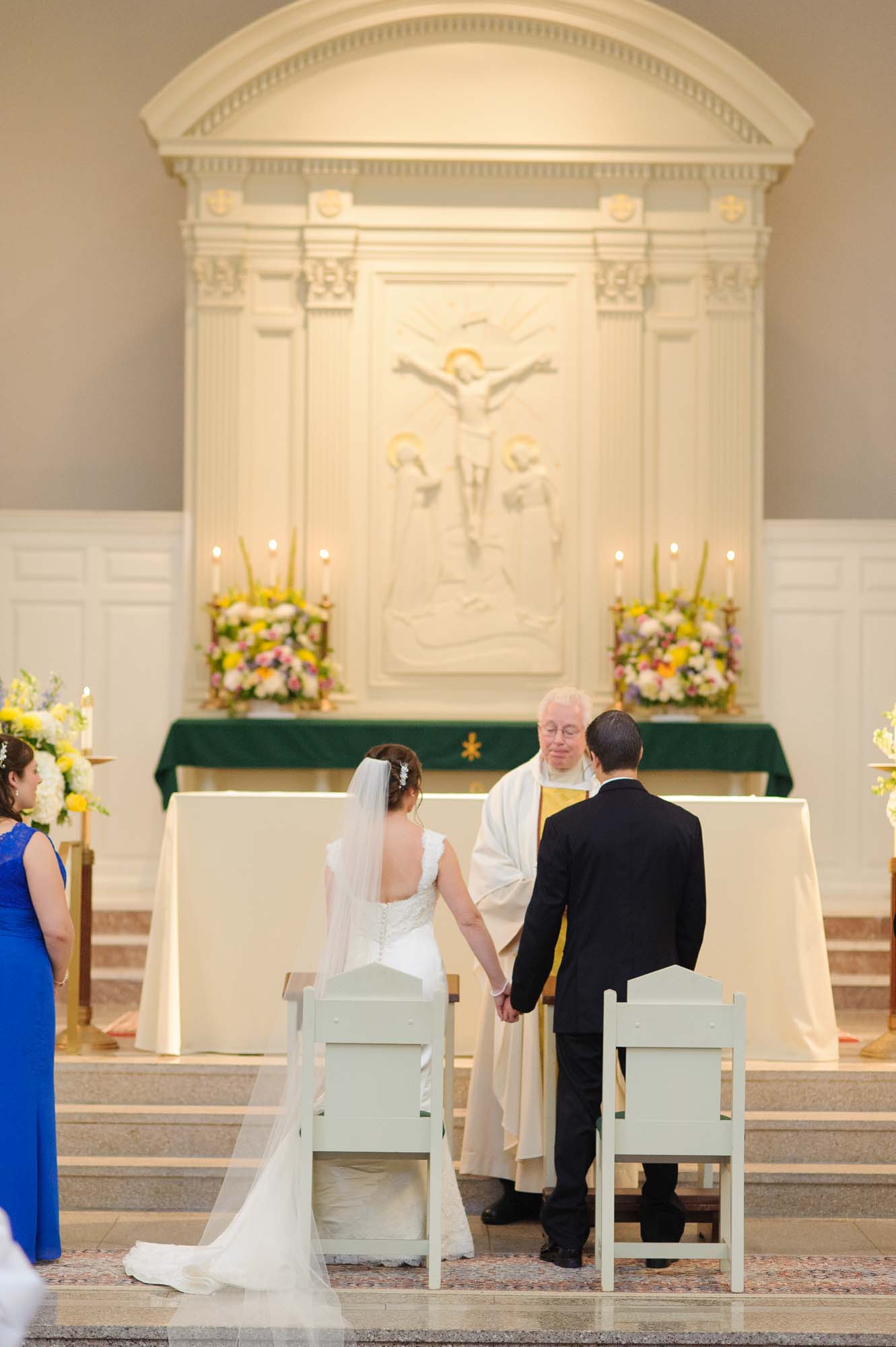 Saint Brigid Parish Lexington Catholic Wedding Ceremony