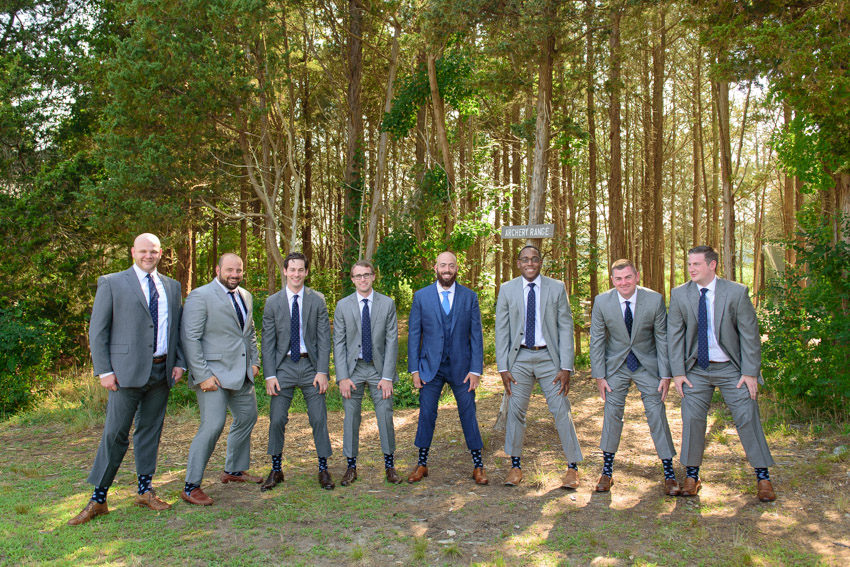 Shining Tides Wedding Groomsmen