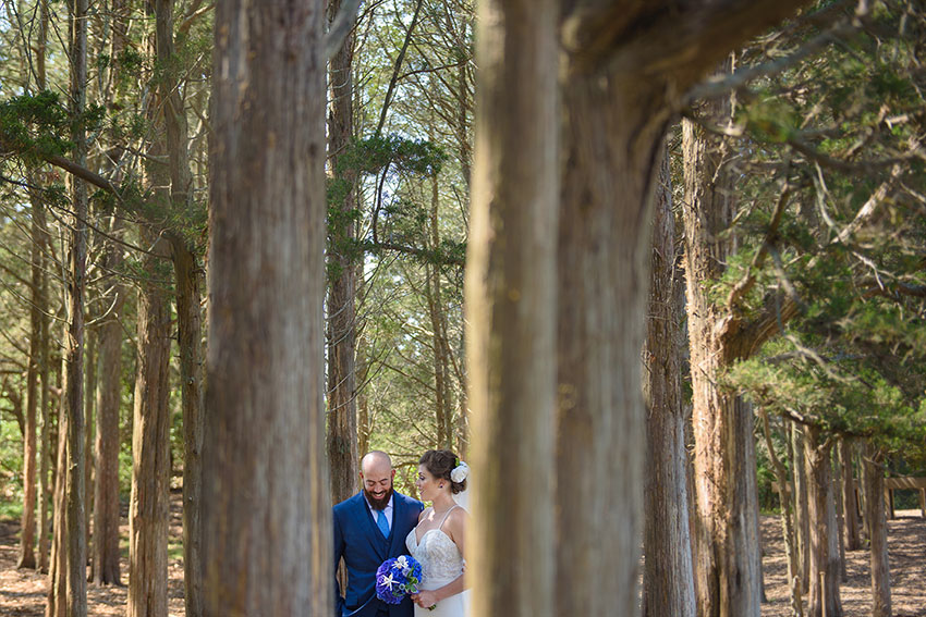 Shining Tides Wedding In Woods