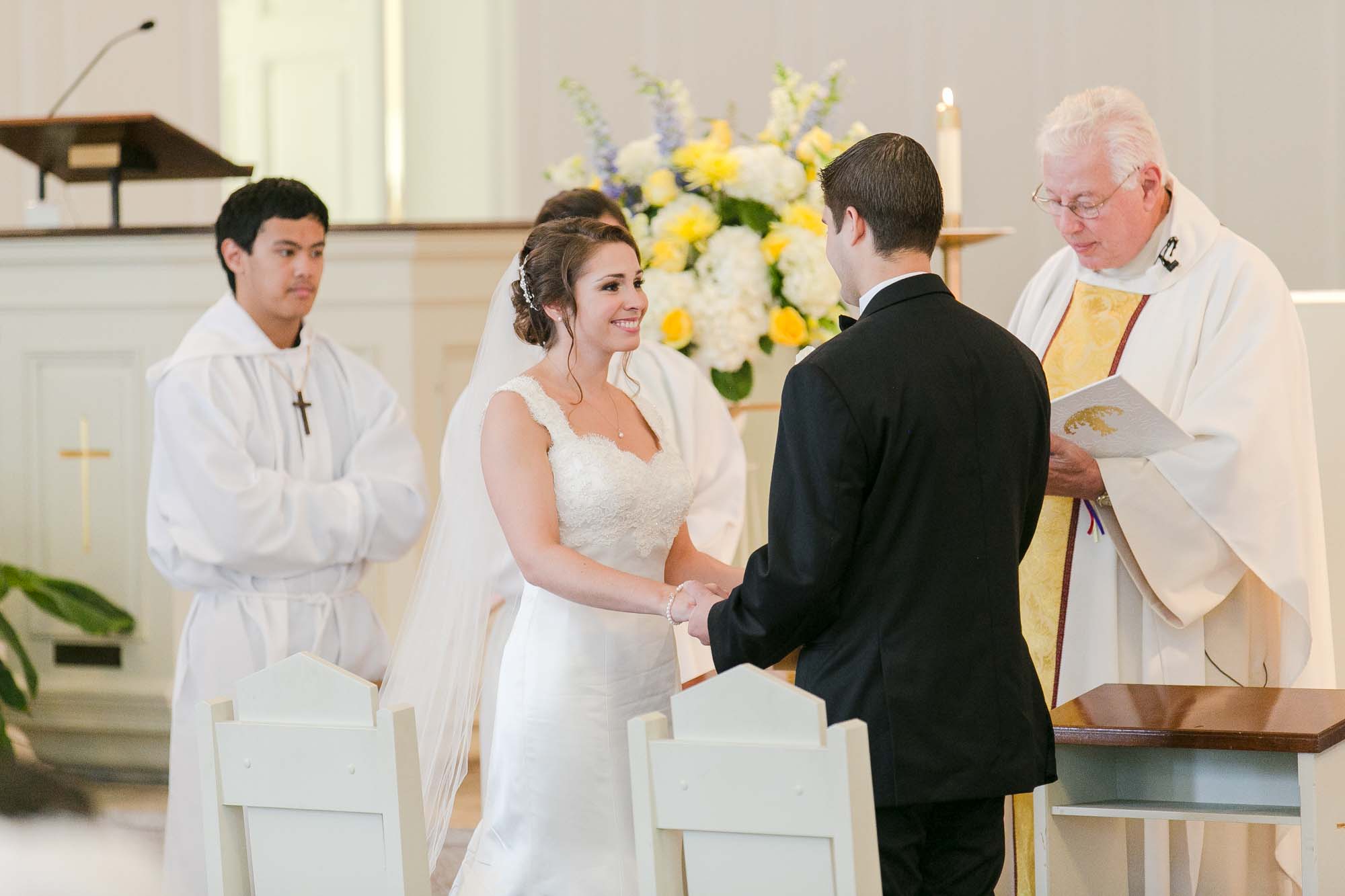 St. Brigid Parish Catholic Wedding Ceremony Lexington MA