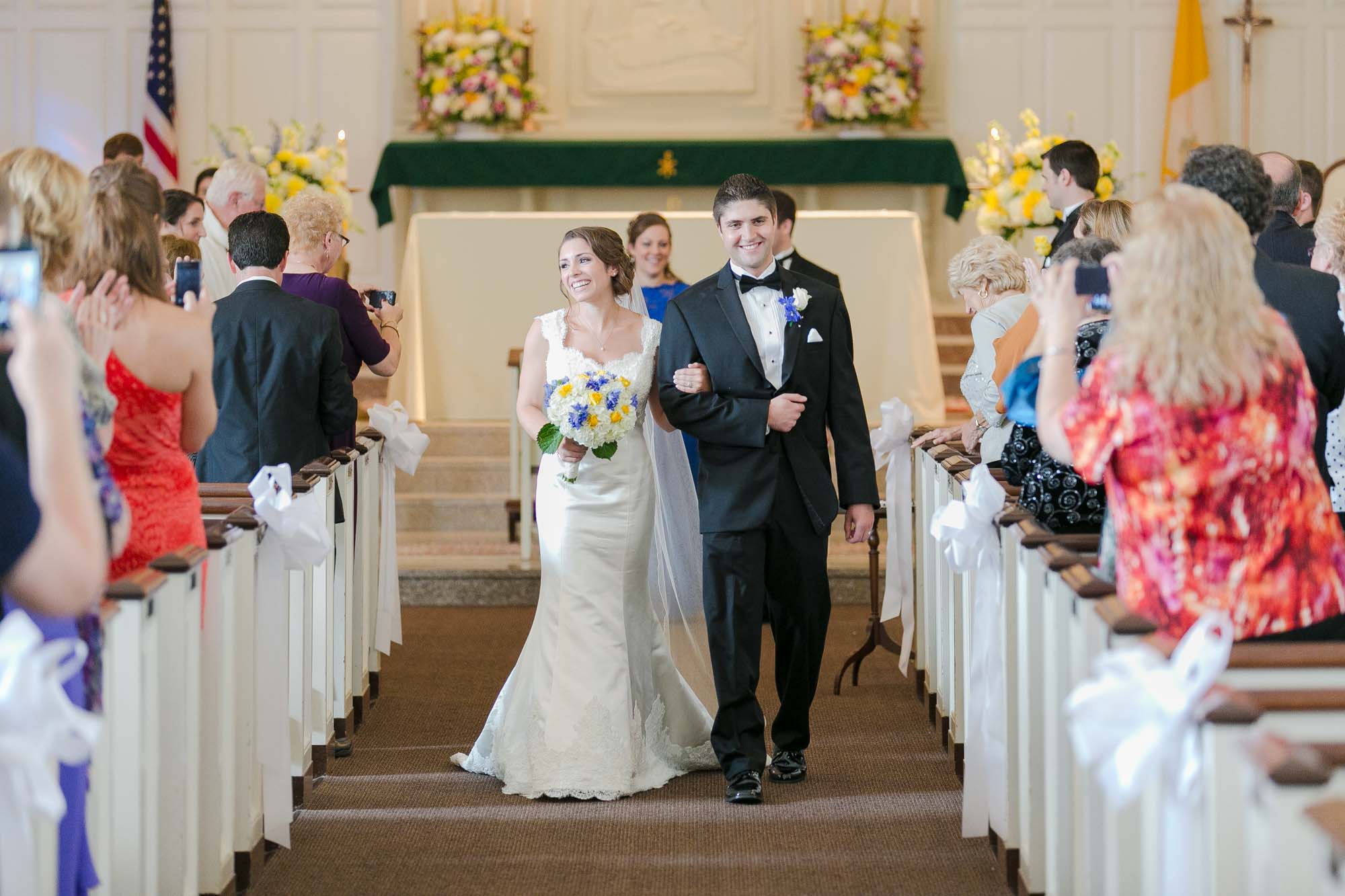 Wedding Saint Brigid Parish Lexington MA