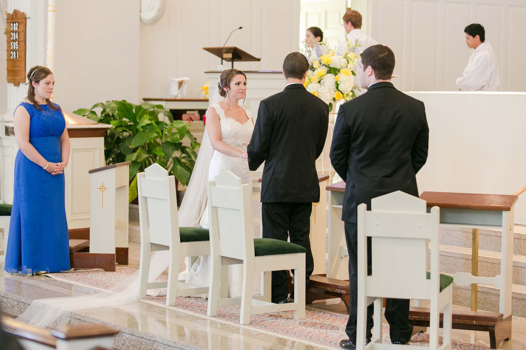 Wedding St. Brigid Parish Lexington MA