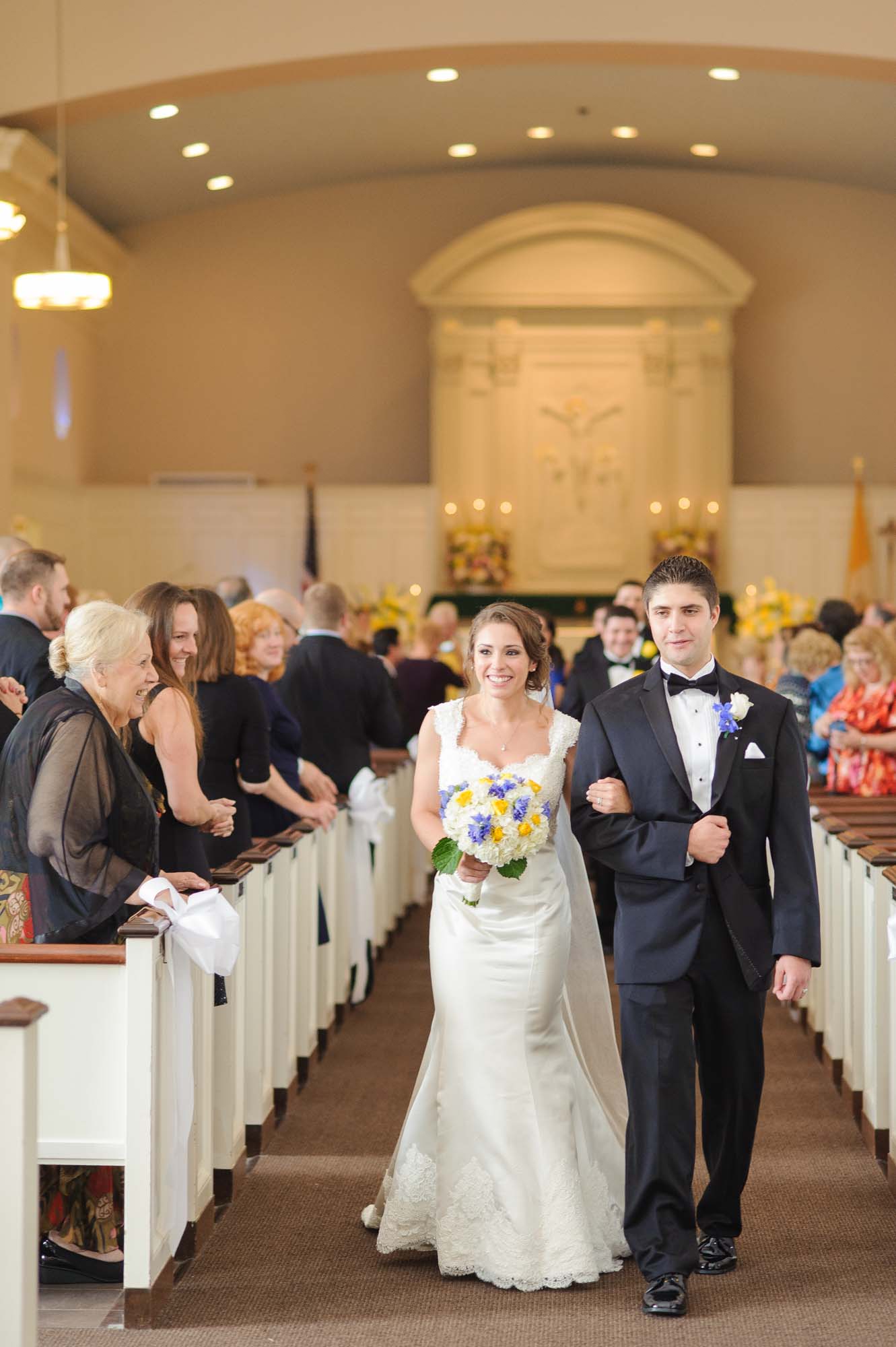Wedding At St. Brigid Parish Lexington MA