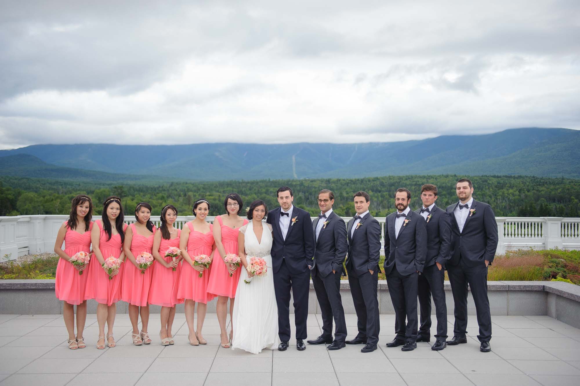 Wedding Party Omni Mount Washington Resort NH