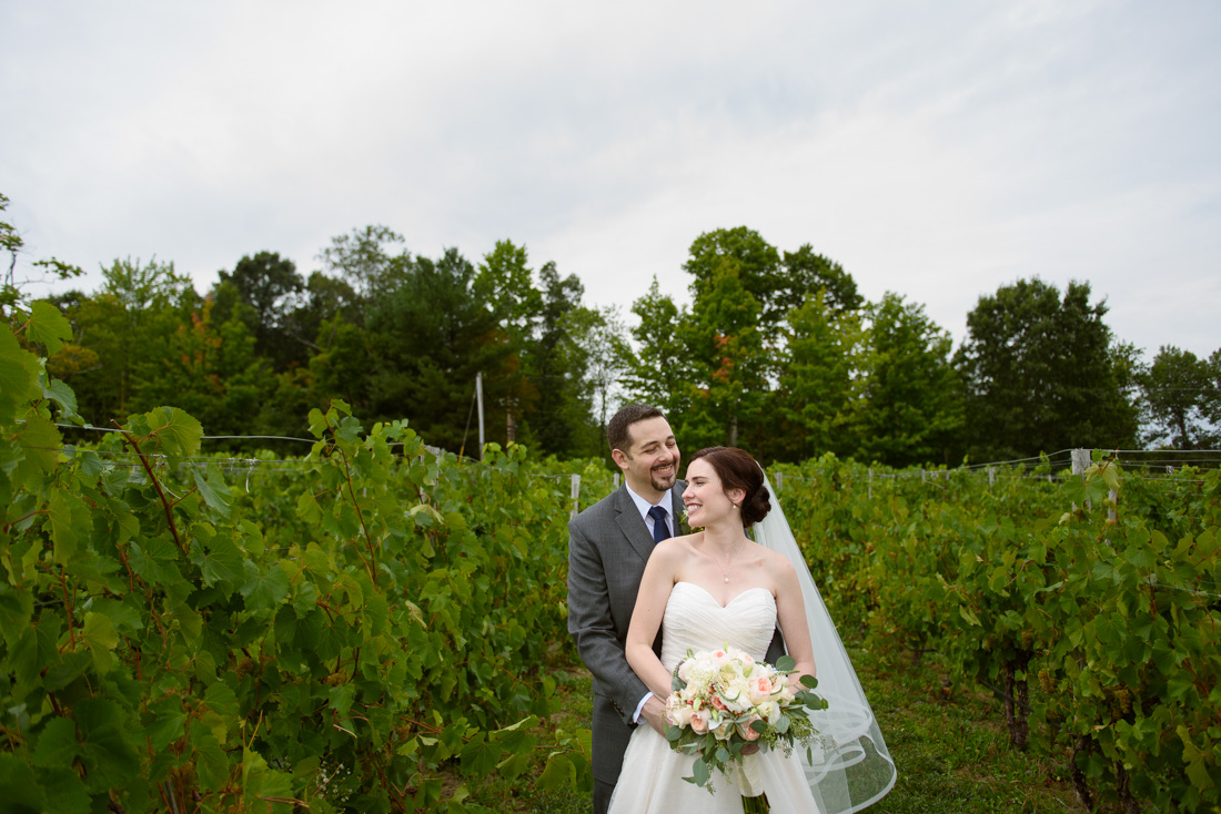 Apple Farm Wedding Bride And Groom