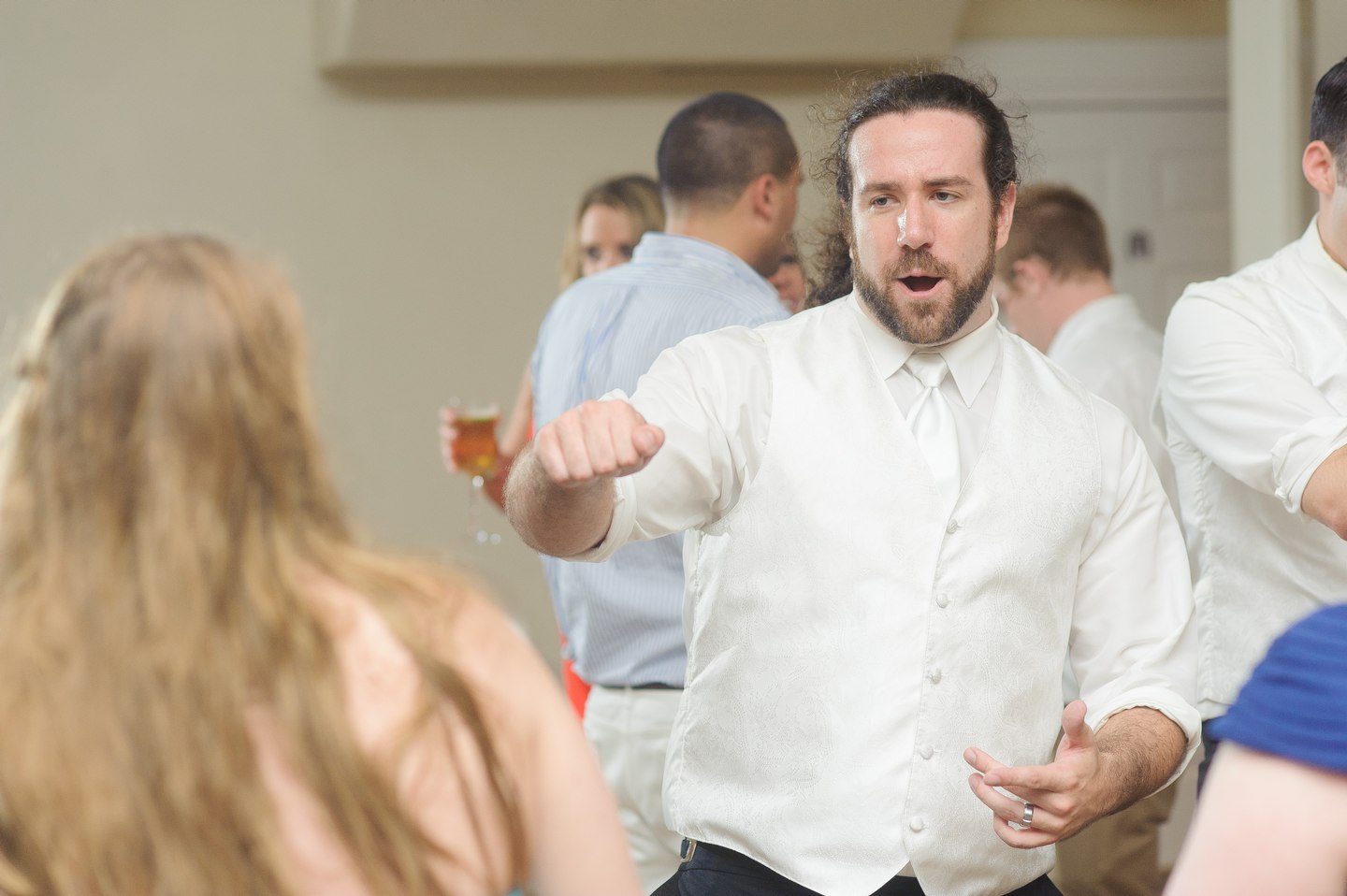 Belle Mer Gay Wedding Reception Dance