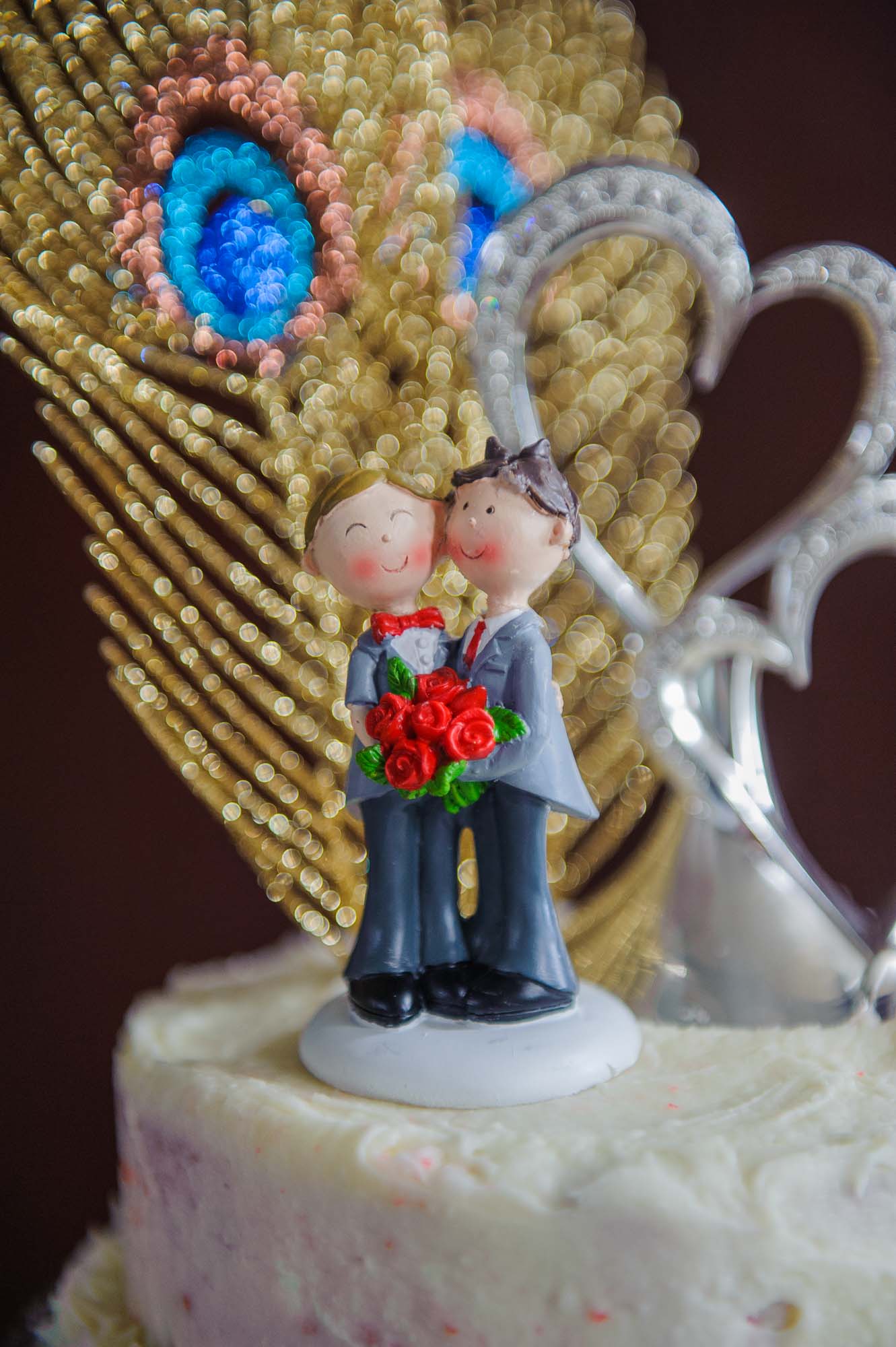 Custom Gay Wedding Cake Topper