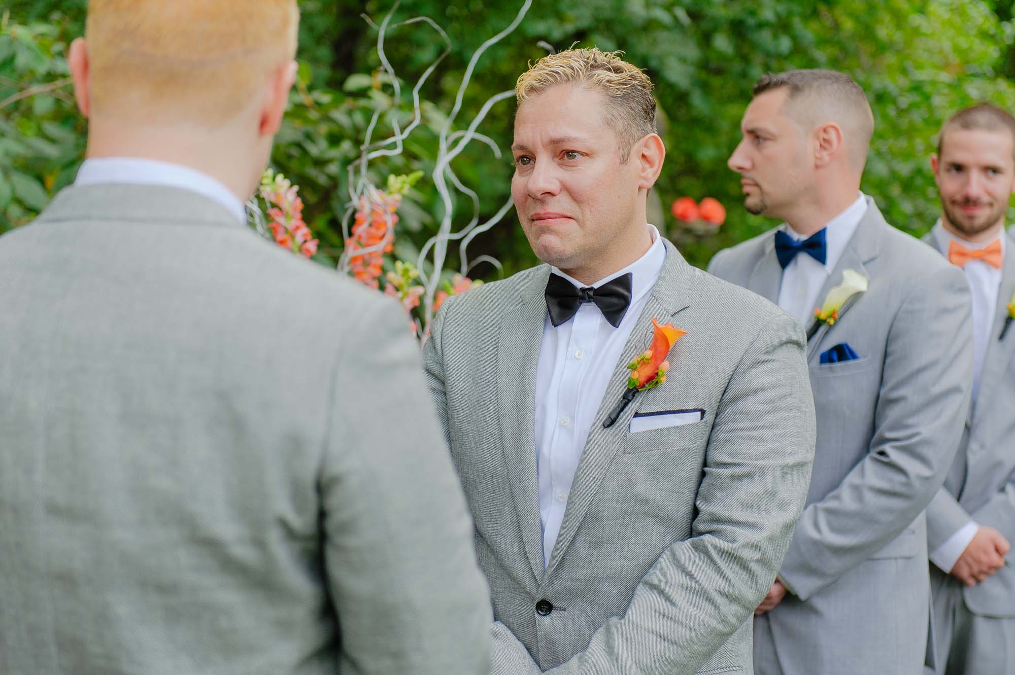 Emotional Gay Wedding Ceremony MA