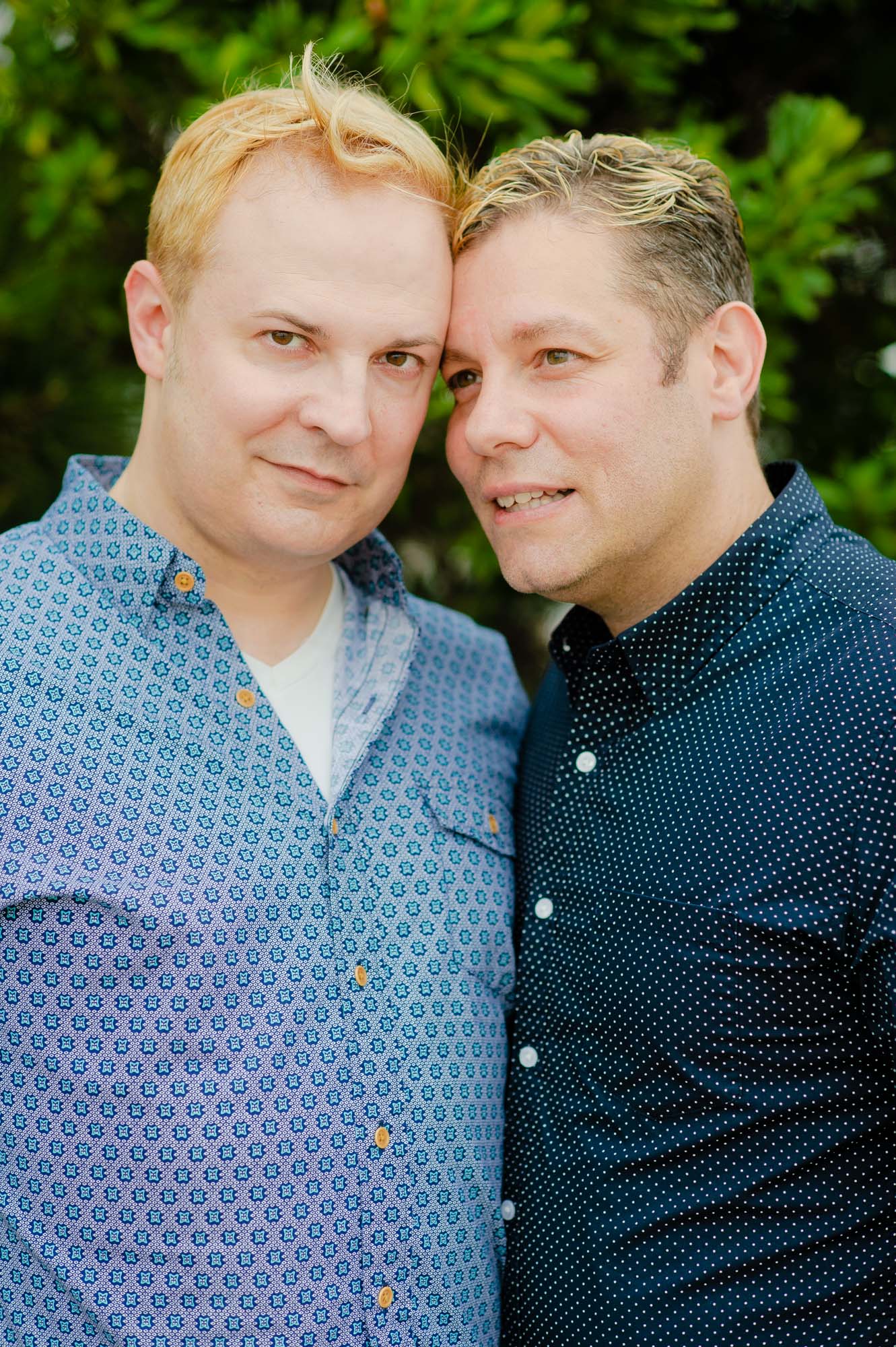 Gay Couple Engagment Session Carson Beach South Boston