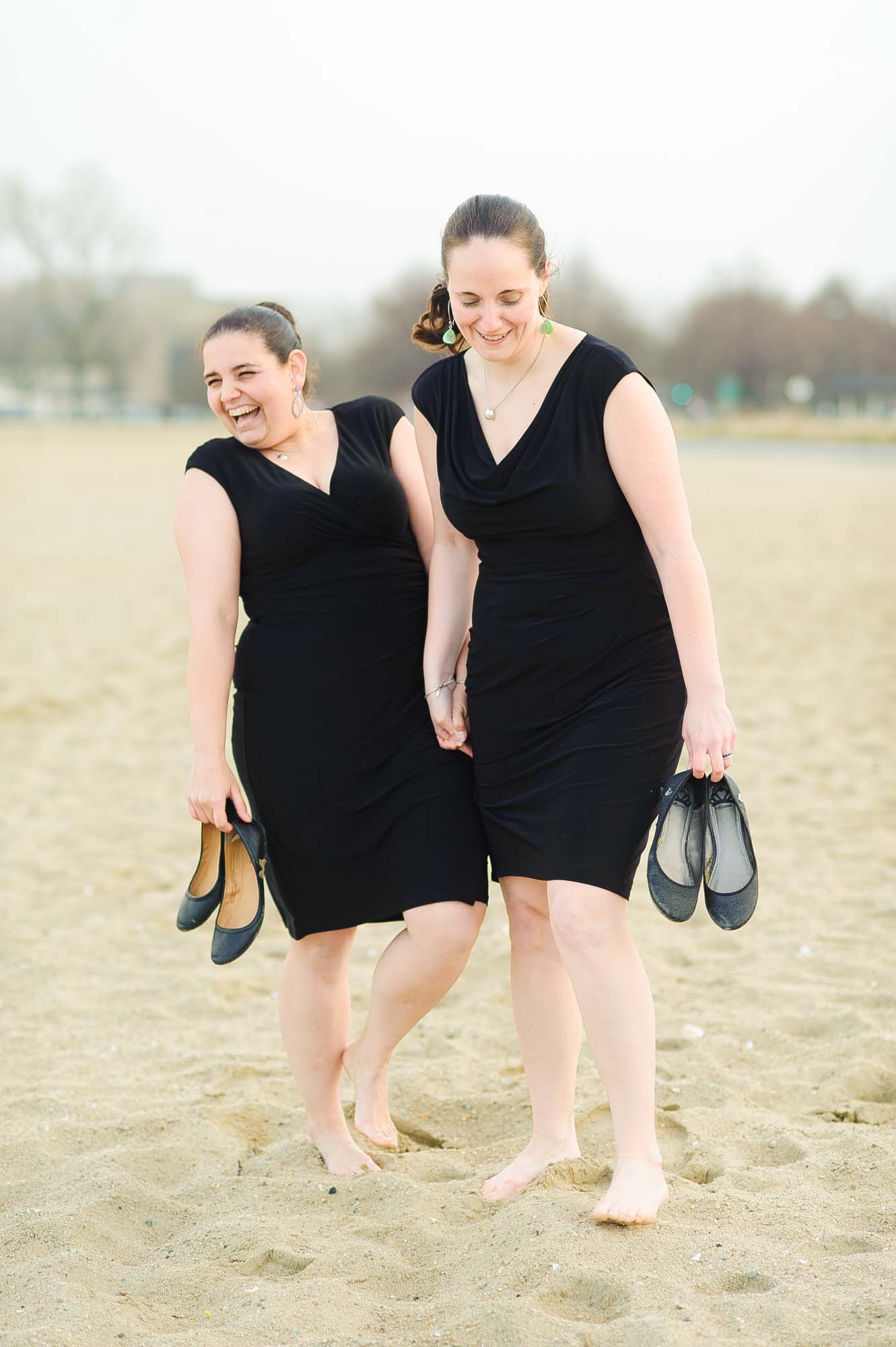 Gay Engagement Session Boston Carson Beach