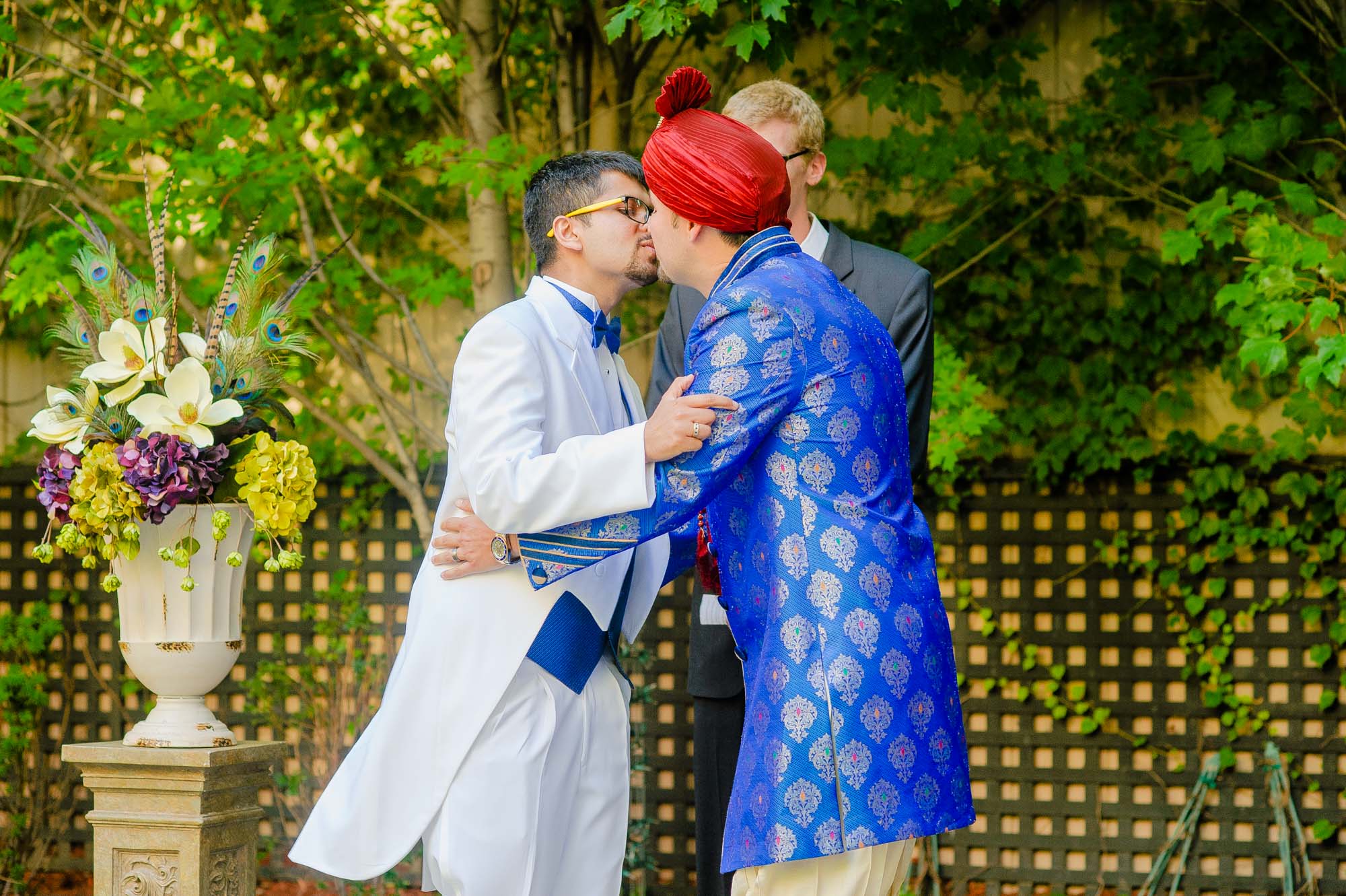 Multicultural Gay Indian Wedding Ceremony Boston Liberty Hotel