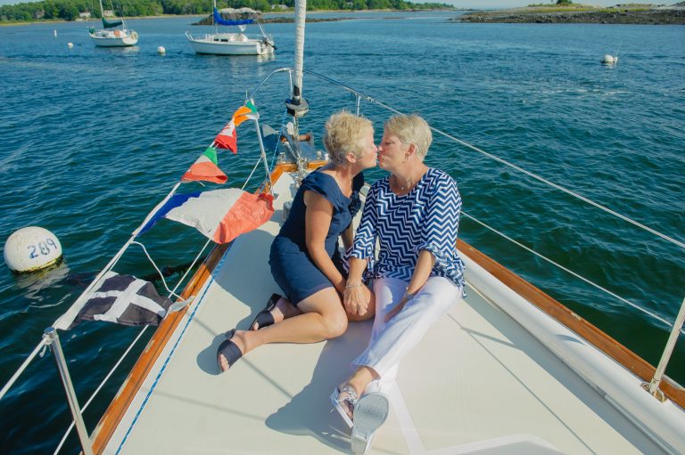 Intimate LGBTQ Boat Wedding in Portsmouth, NH