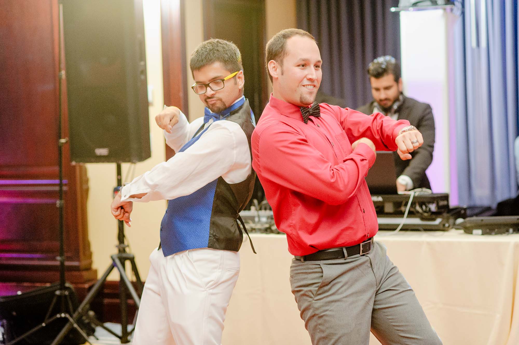 Queer Indian Wedding Reception Boston Liberty Hotel