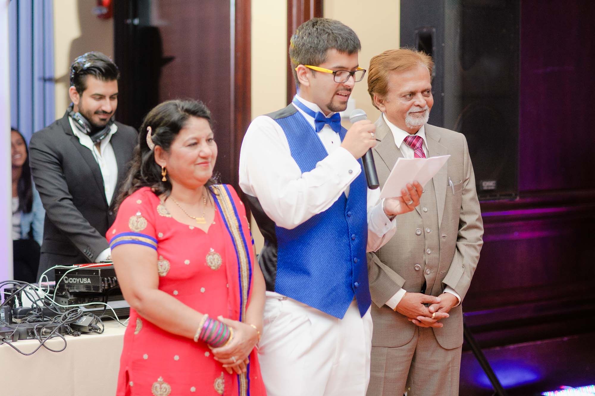 Queer Indian Wedding Reception Boston Liberty Hotel