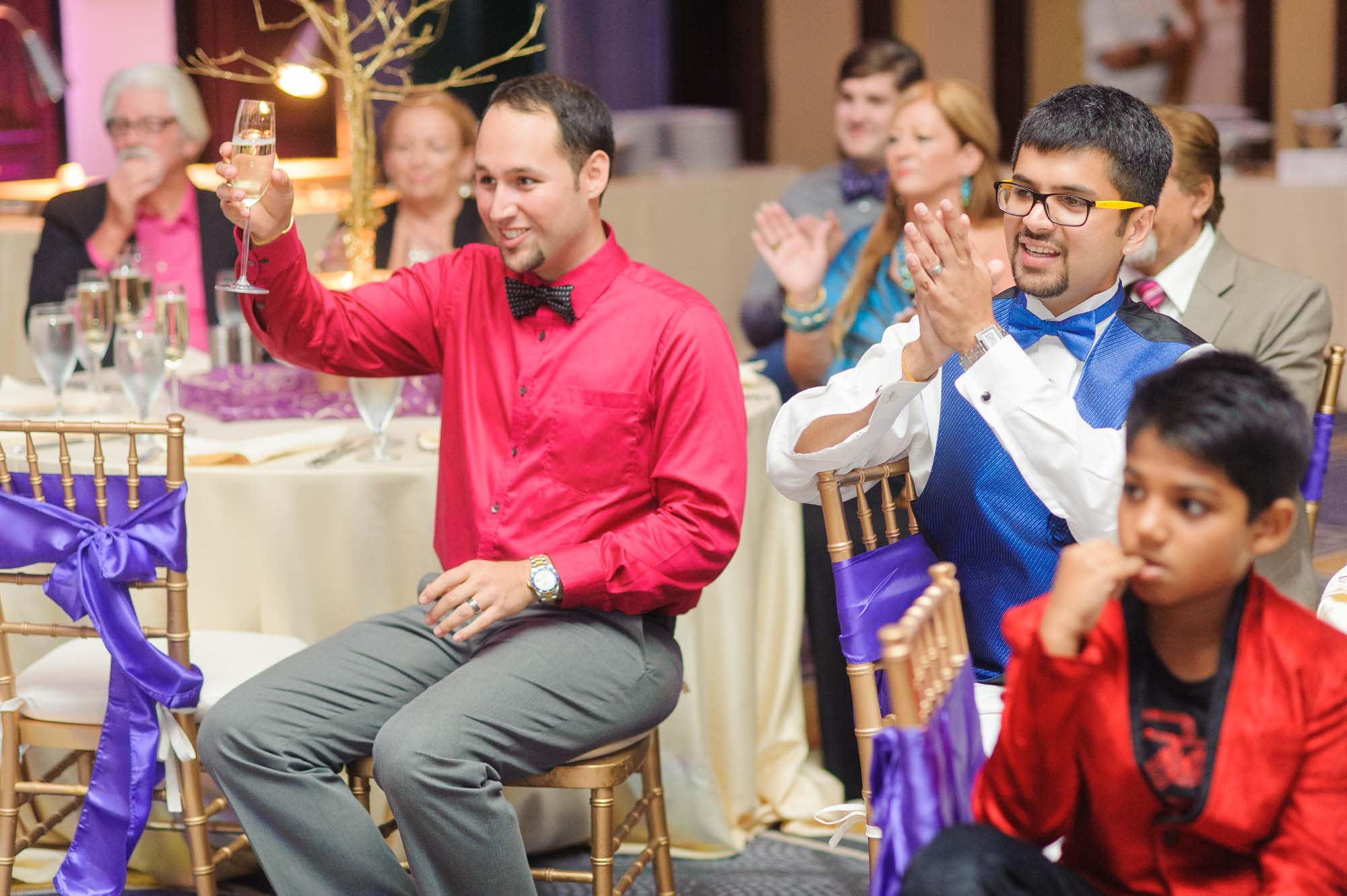 Queer Indian Wedding Reception Boston Liberty Hotel
