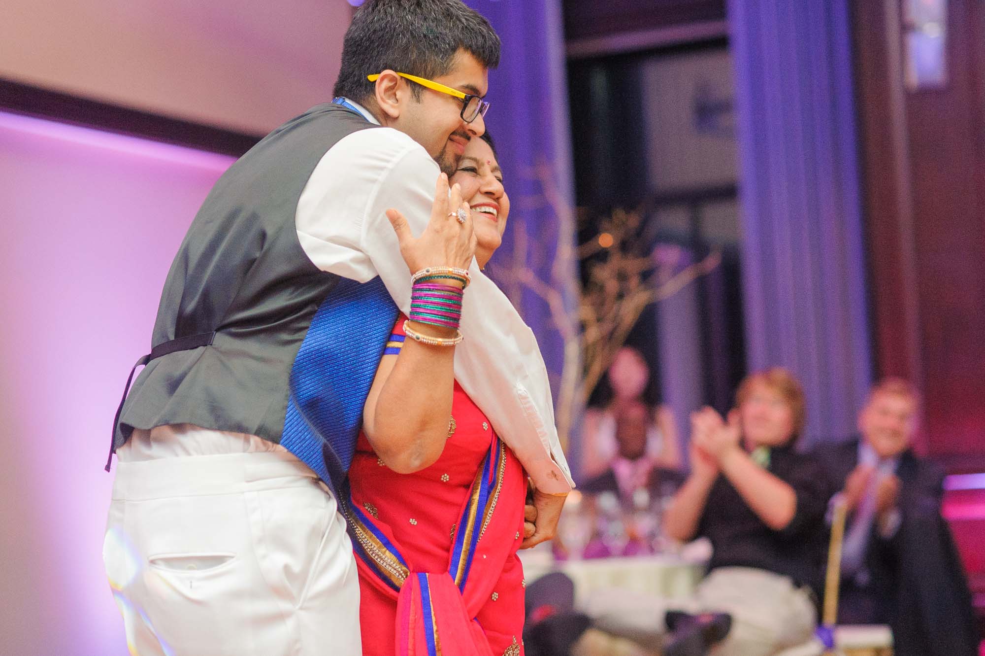 Queer Indian Wedding Reception Boston Liberty Hotel
