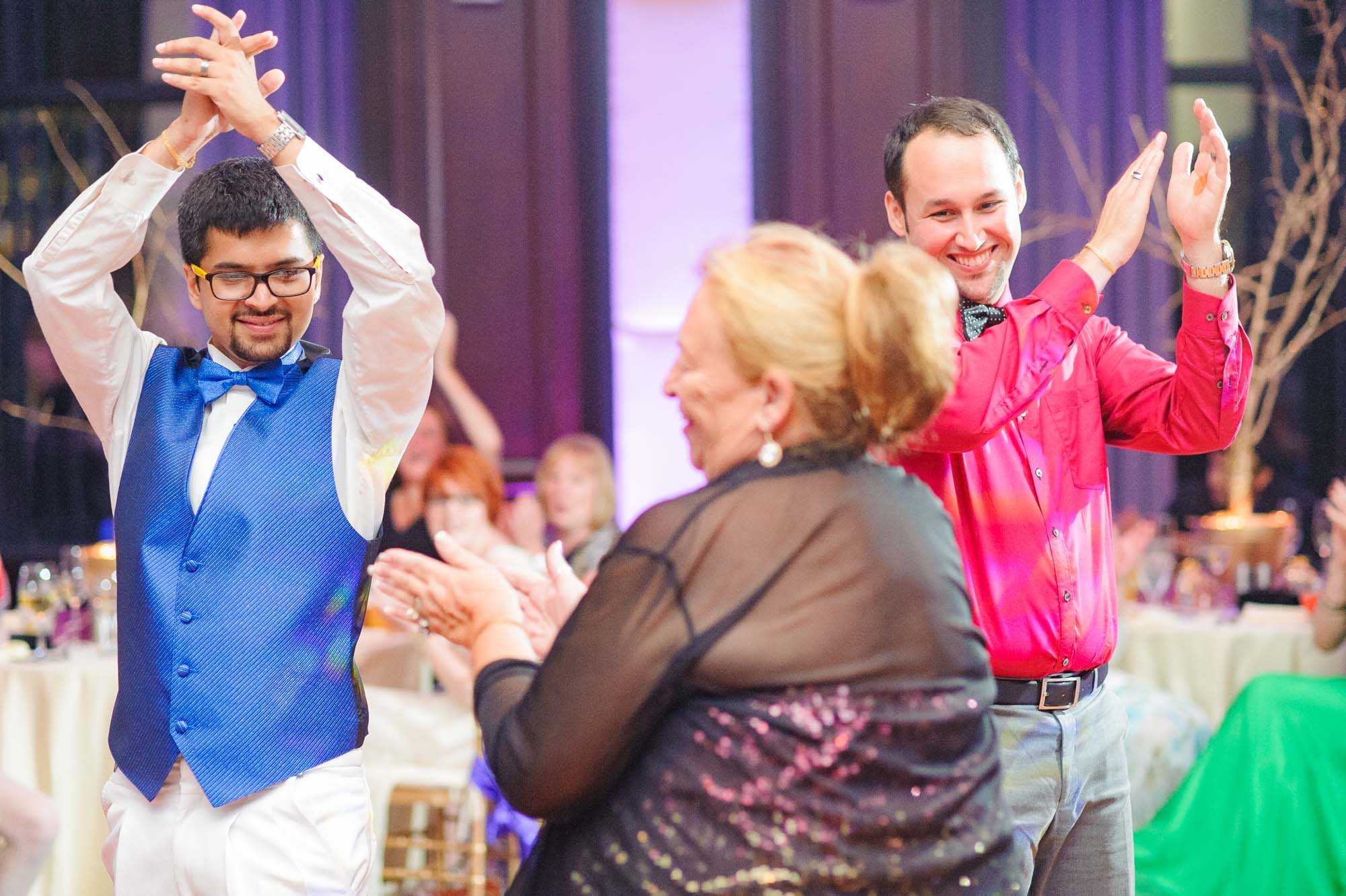 Queer Indian Wedding Reception Boston Liberty Hotel