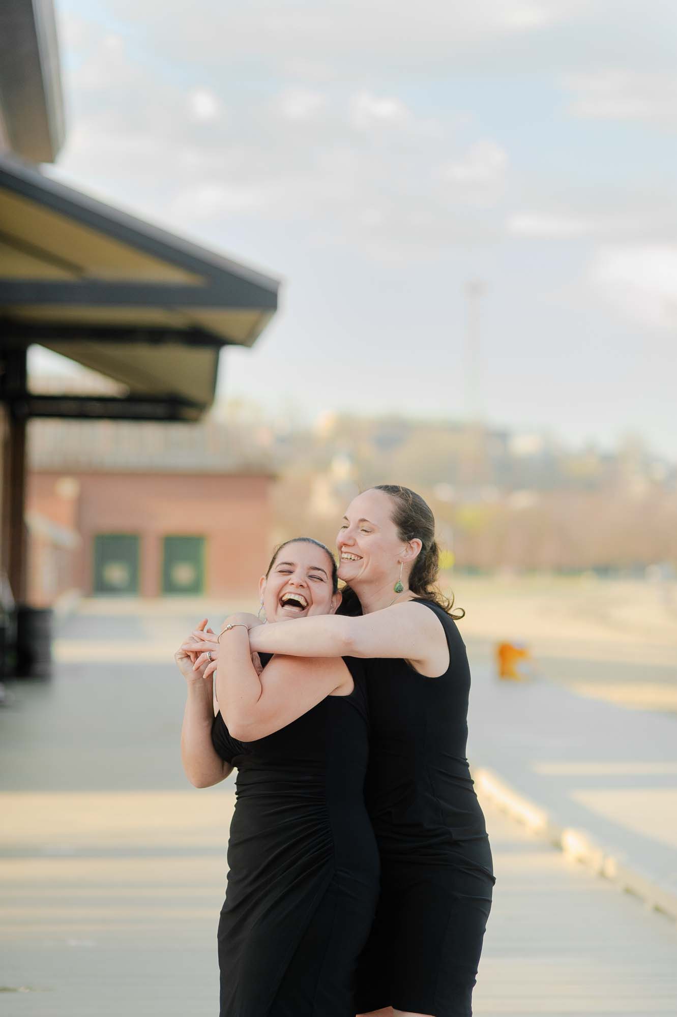 Queer Engagement Session Carson Beach South Boston