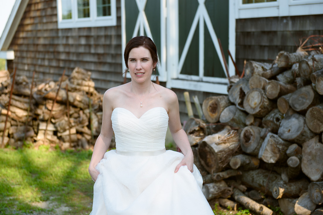 Rustic Barn Nashoba Wedding Bride