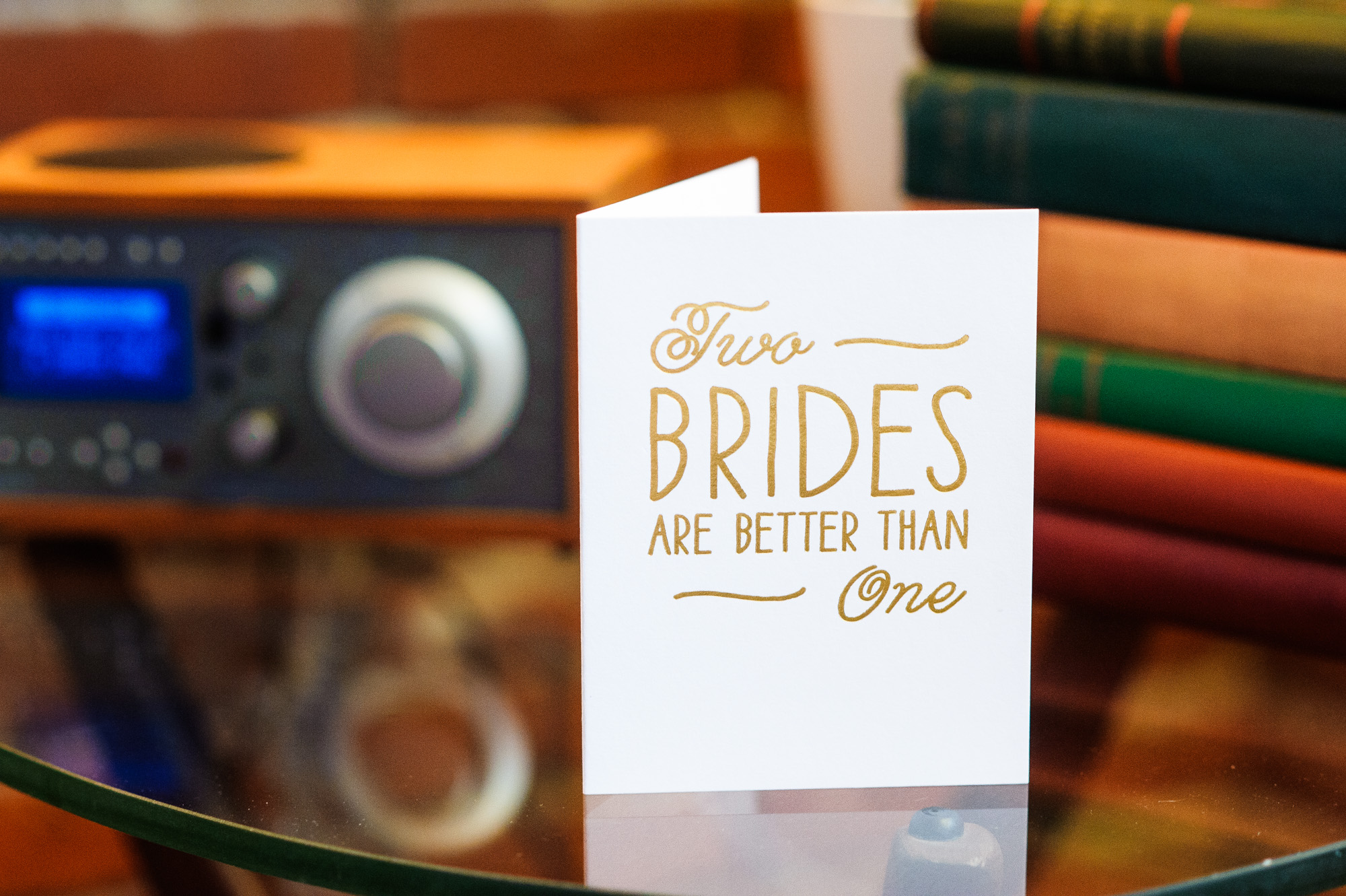 Two Brides Are Better Than One Card