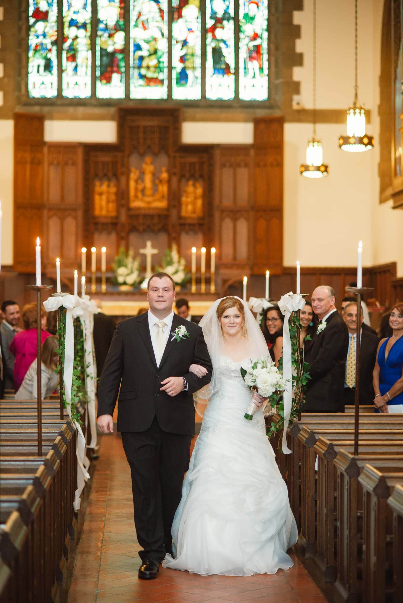 Wedding Ceremony Church Of The Redeemer Aisle